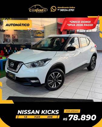 NISSAN KICKS 1.6 16V FLEXSTART S 4P XTRONIC